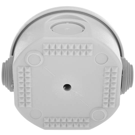 Scatola di derivazione superficie rotonda IP44 esente da alogeni 70x40mm