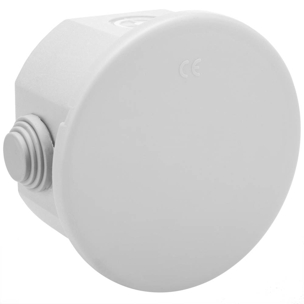 Caixa de superfície rodona IP44 lliure d'halògens 90x45mm
