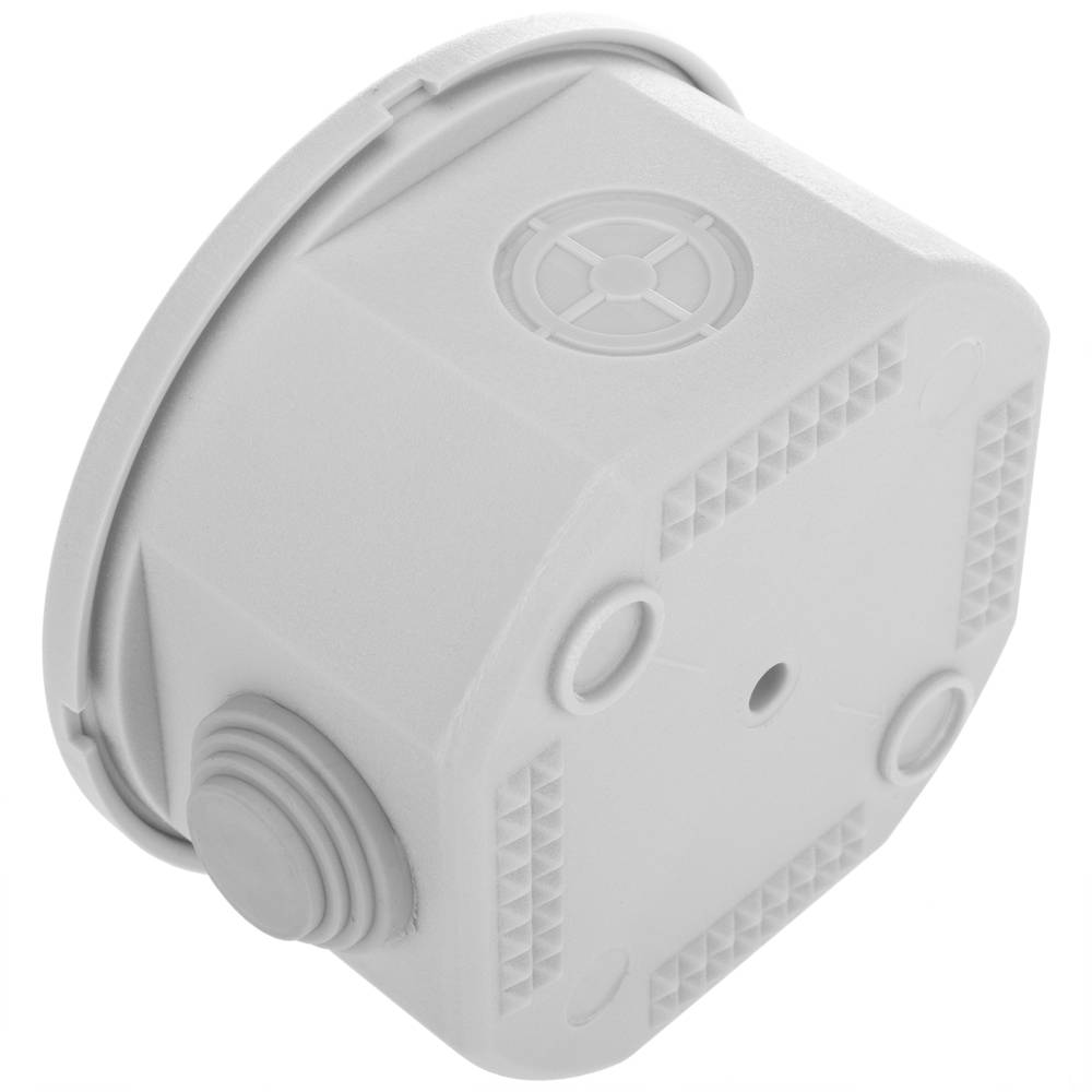 Caixa de superfície rodona IP44 lliure d'halògens 90x45mm