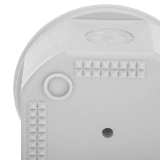 Caixa de superfície rodona IP44 lliure d'halògens 90x45mm