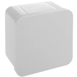 Caja de superficie cuadrada IP44 libre de halógenos LSZH 85x85x50mm