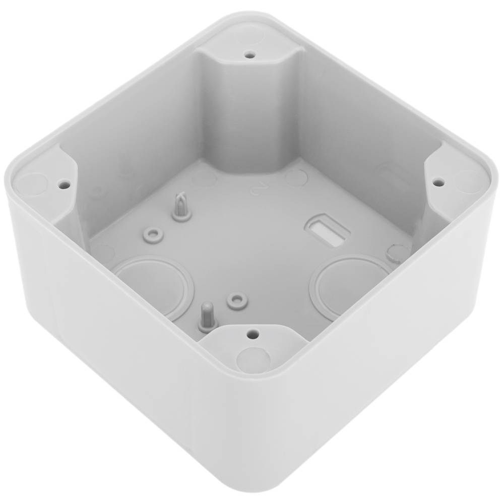 Opbouw Aansluitdozen Montage vierkant IP44halogenen vrij LSZH 85x85x50mm