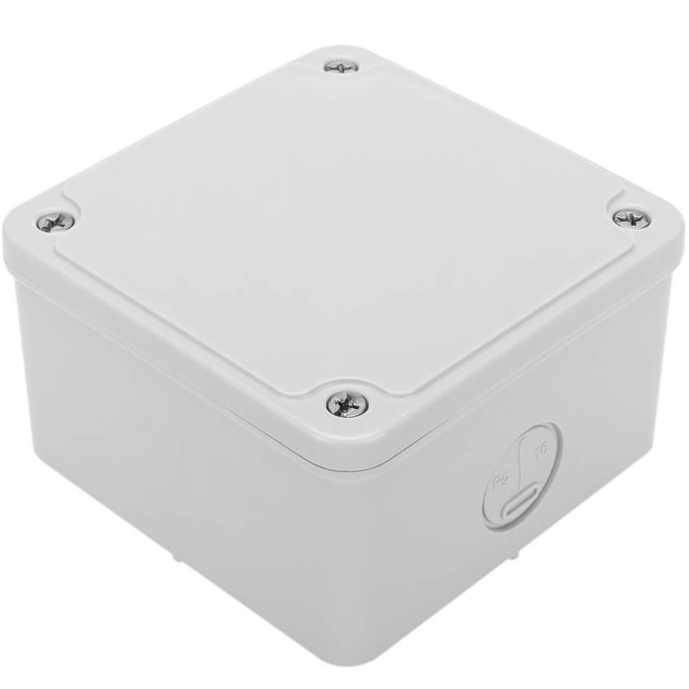 Caixa derivaçao saliente quadrado IP44halogênios livres LSZH 95x95x60mm