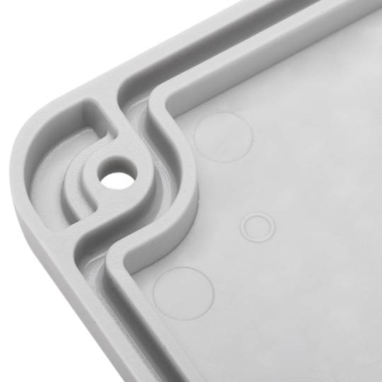 Caixa derivaçao saliente quadrado IP44halogênios livres LSZH 95x95x60mm