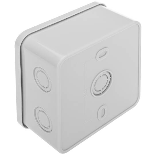 Boîtie de dérivation carré IP54sans halogènes LSZH 95x95x50mm