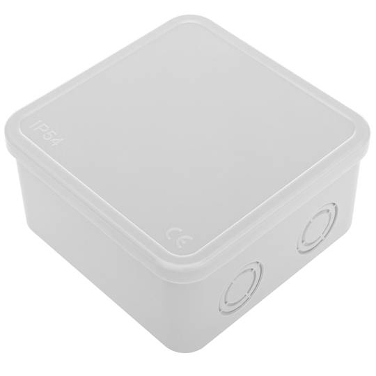 Boîtie de dérivation carré IP54sans halogènes LSZH 95x95x50mm