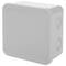 Boîtie de dérivation carré IP54sans halogènes LSZH 95x95x50mm