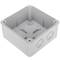 Opbouw Aansluitdozen Montage vierkant IP44 halogenen vrij LSZH 120x120x70mm