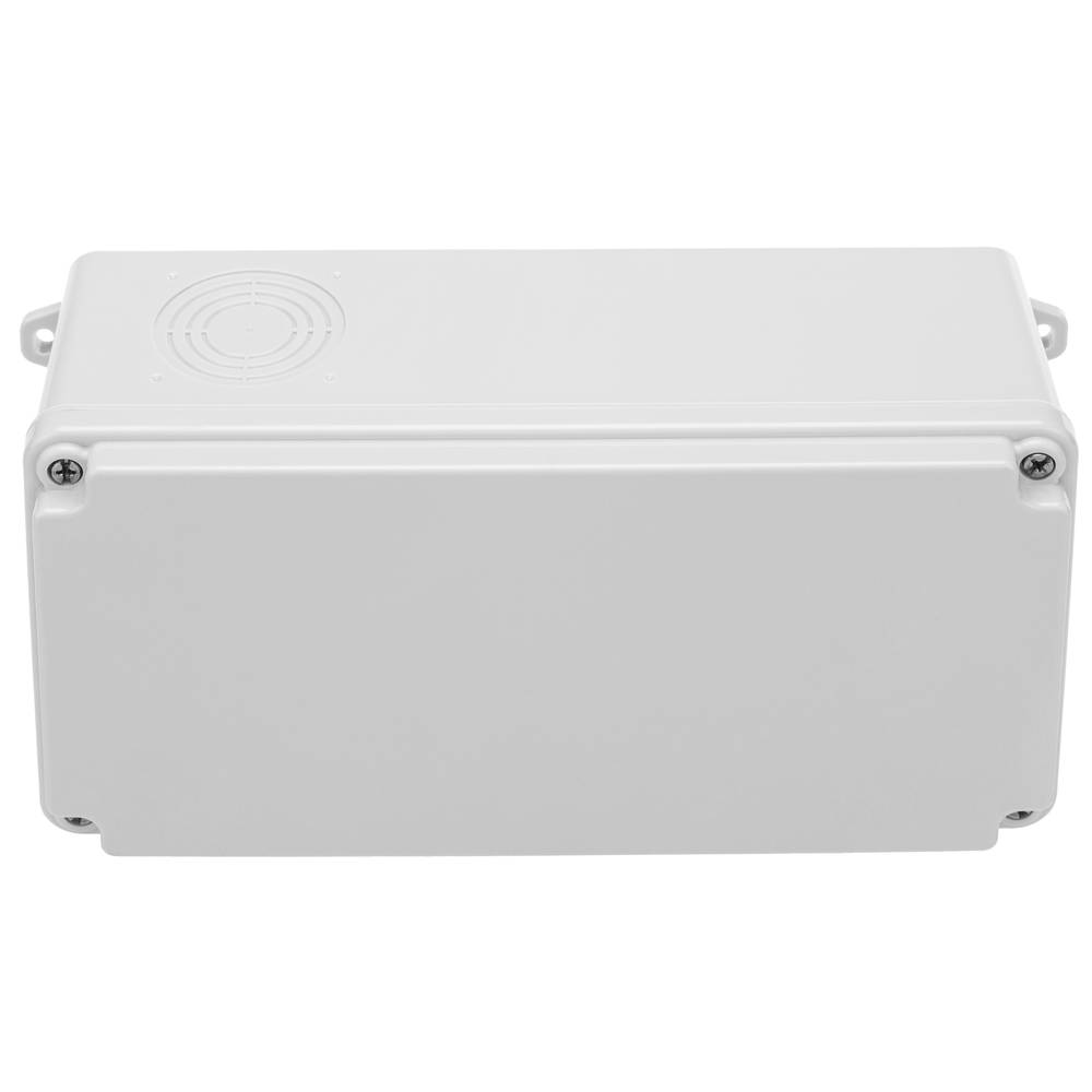 Rectangular surface junction box IP44 halogens free LSZH 120x225x80mm
