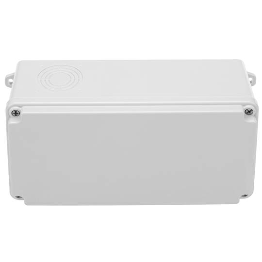 Rectangular surface junction box IP44 halogens free LSZH 120x225x80mm