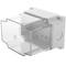 Caja de superficie rectangular transparente IP44 libre de halógenos LSZH 120x170x140mm