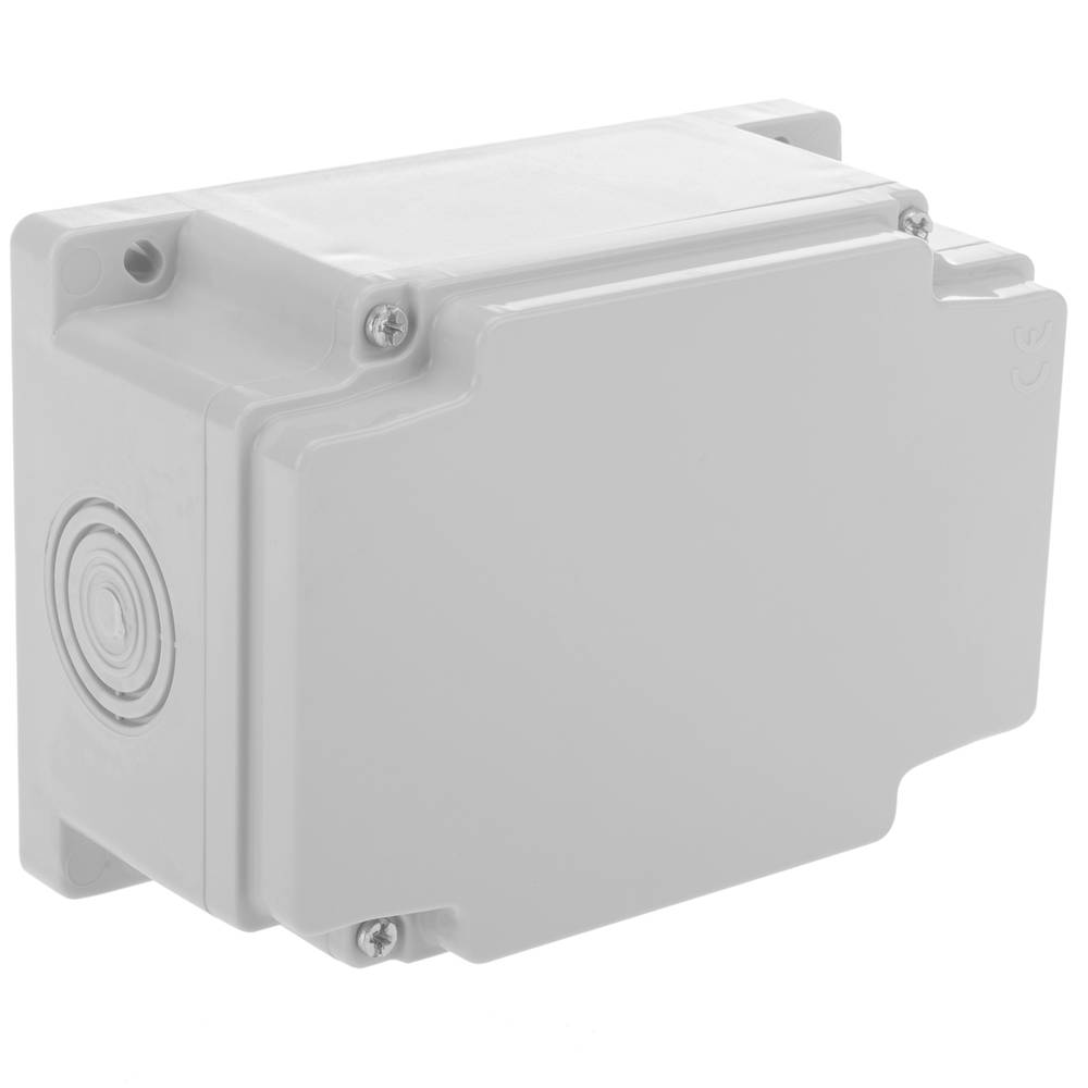Caixa de superfície rectangular IP44 lliure d'halògens LSZH 120x170x70mm