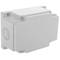 Caixa de superfície rectangular IP44 lliure d'halògens LSZH 120x170x70mm