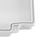 Caixa de superfície rectangular IP44 lliure d'halògens LSZH 120x170x70mm