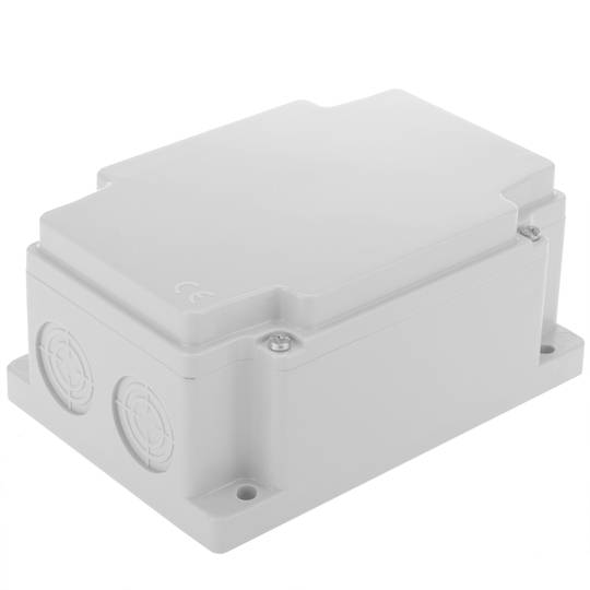 Caixa de superfície rectangular IP44 lliure d'halògens LSZH 120x170x70mm