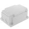 Caixa de superfície rectangular IP44 lliure d'halògens LSZH 120x170x70mm