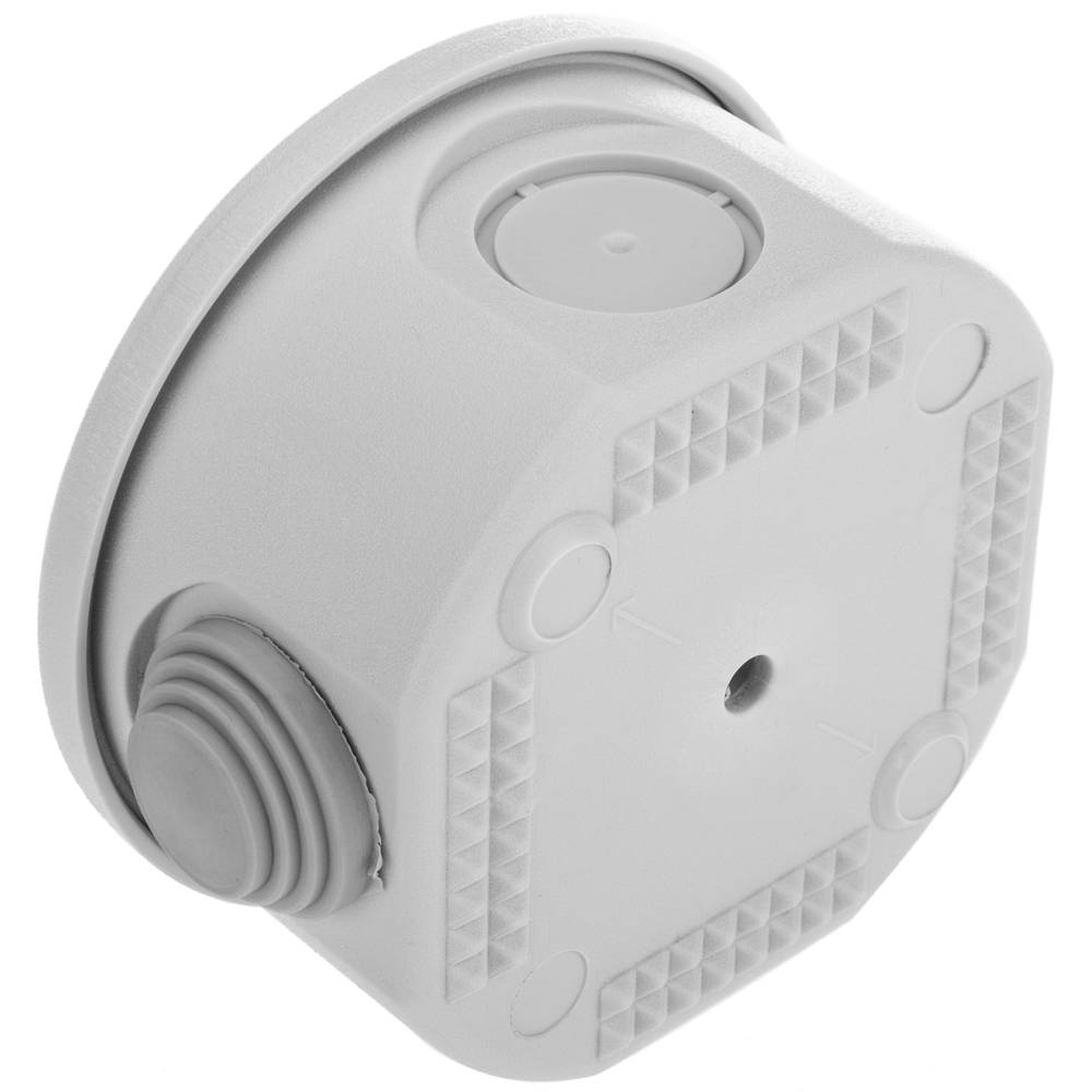 Caja de superficie redonda IP44 70x40mm