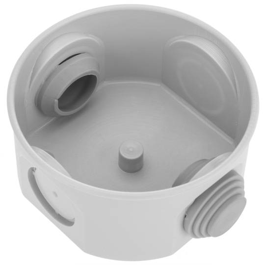 Caja de superficie redonda IP44 70x40mm