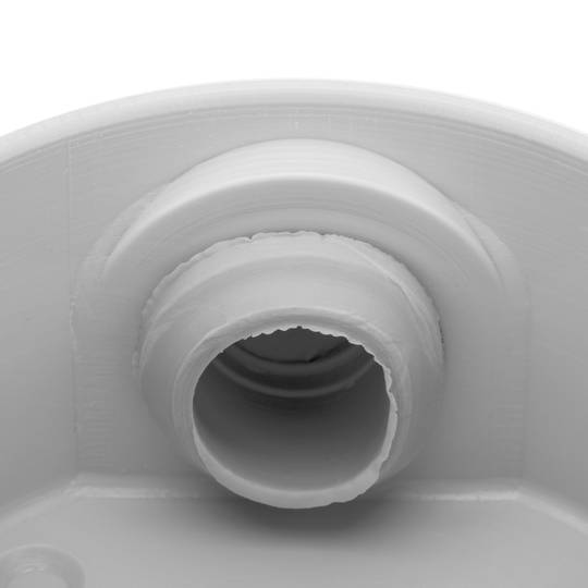 Caja de superficie redonda IP44 70x40mm