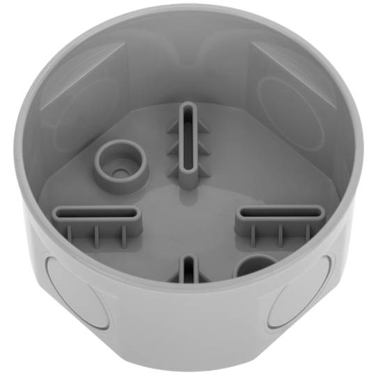 Roundsurface junction box IP44 85x45mm