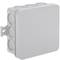 Square surface junction box IP44 85x85x40mm