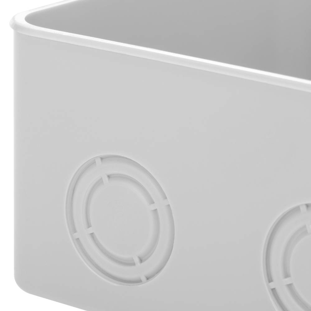Caixa derivaçao saliente quadrado IP44 95x95x50mm