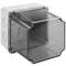 Boîtie de dérivation carré transparent IP44 120x120x140mm