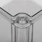 Boîtie de dérivation carré transparent IP44 120x120x140mm