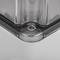 Boîtie de dérivation carré transparent IP44 120x120x140mm