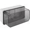 Caja de superficie rectangular transparente IP44 120x225x140mm