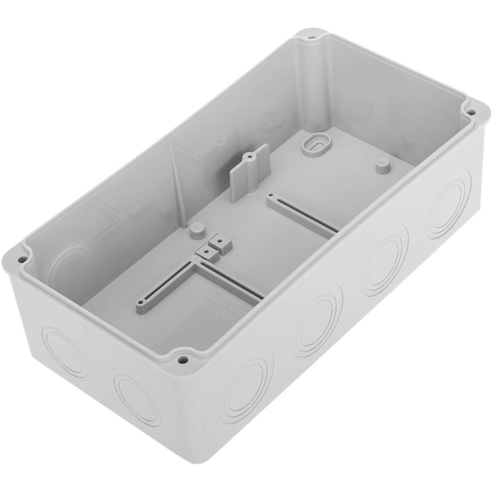 Caja de superficie rectangular IP44 120x225x140mm