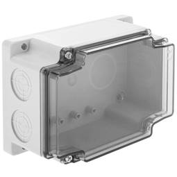 Opbouw Aansluitdozen Montage rechthoekig transparant IP44 120x170x70mm