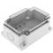Caja de superficie rectangular transparente IP44 120x170x70mm