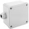 Caja de superficie cuadrada IP66 libre de halógenos LSZH 95x95x60mm