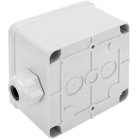 Caja de superficie cuadrada IP66 libre de halógenos LSZH 95x95x60mm