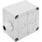 Caja de superficie cuadrada IP66 libre de halógenos LSZH 95x95x60mm