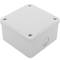 Caja de superficie cuadrada IP66 libre de halógenos LSZH 95x95x60mm