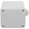 Caja de superficie cuadrada IP66 libre de halógenos LSZH 95x95x60mm
