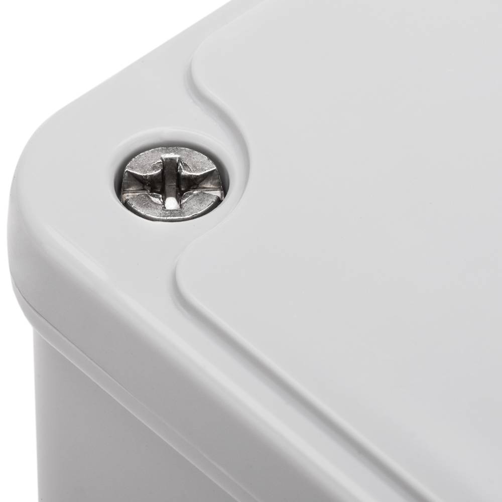 Caja de superficie cuadrada IP66 libre de halógenos LSZH 95x95x60mm