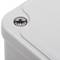 Caja de superficie cuadrada IP66 libre de halógenos LSZH 95x95x60mm