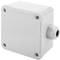 Caja de superficie cuadrada IP66 libre de halógenos LSZH 95x95x60mm