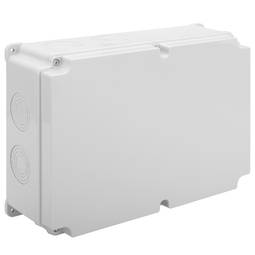 Opbouw Aansluitdozen Montage rechthoekig IP66 halogenen vrij LSZH 220x300x90mm