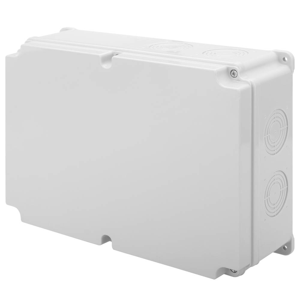 Caja de superficie rectangular IP66 libre de halógenos LSZH 220x300x90mm
