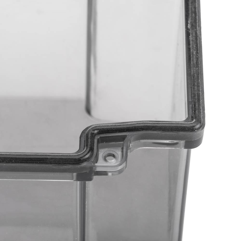 Caixa de superfície rectangular transparent IP66 lliure d'halògens LSZH 120x170x140mm