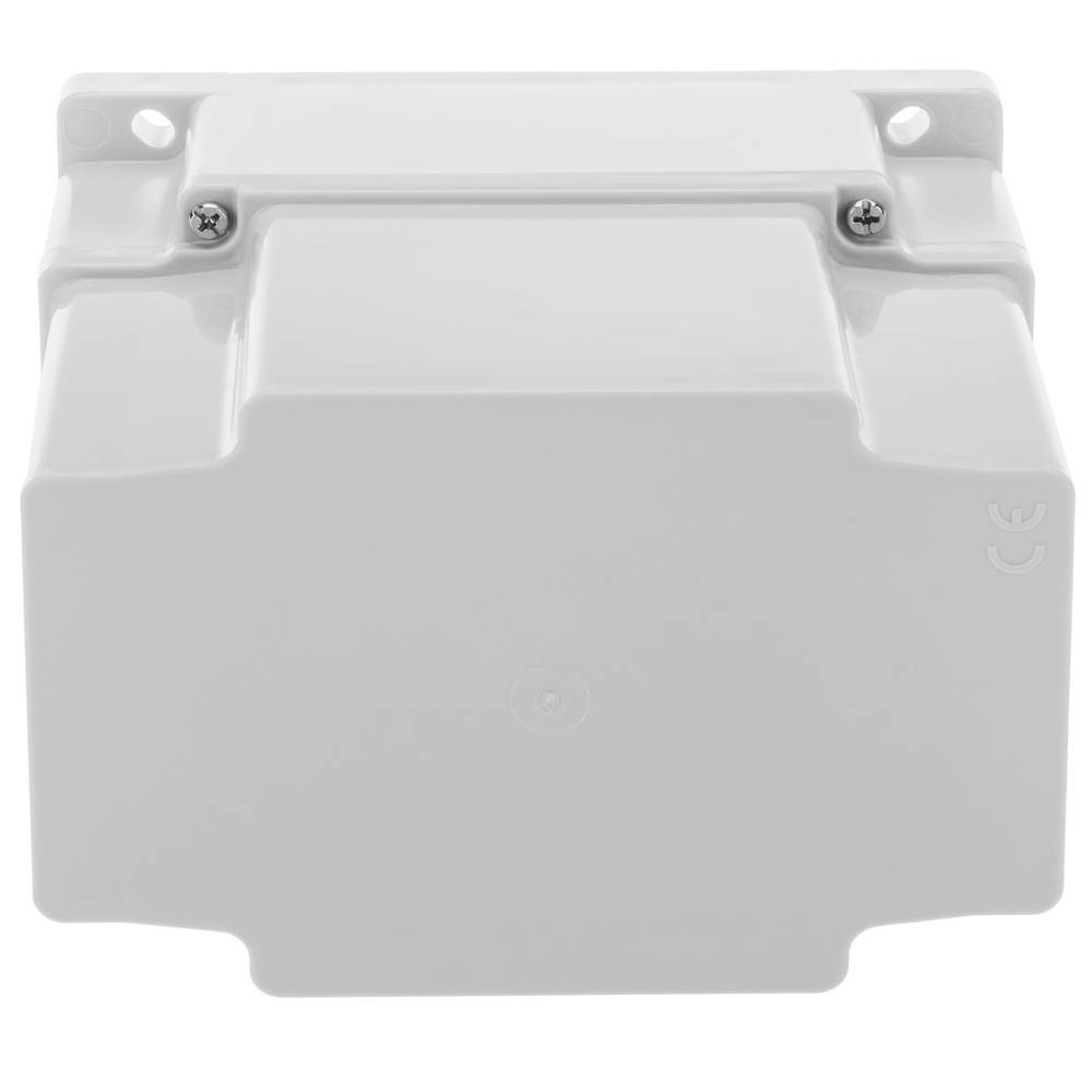 Caixa de superfície rectangular IP66 lliure d'halògens LSZH 120x170x140mm