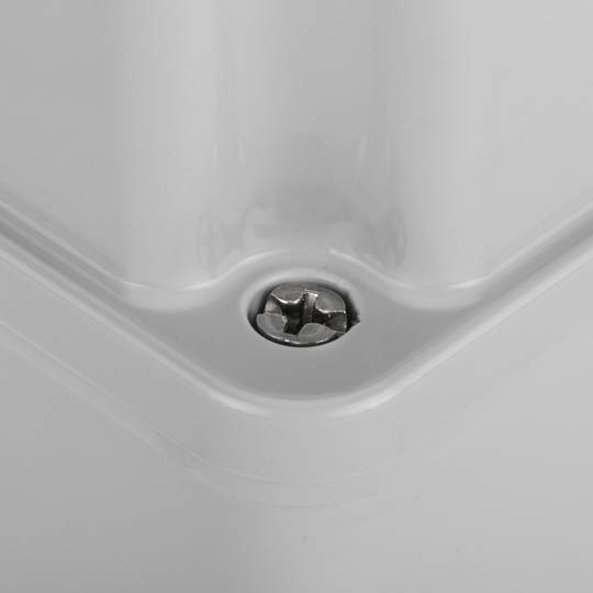 Caixa derivaçao saliente retangular IP66 halogênios livres LSZH 110x110x100mm