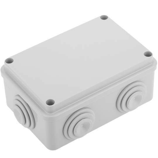 Wodoszczelne pudełko powierzchnia prostokątna IP54 80x120x50mm