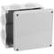 Waterproof box with square surface IP54 150x150x70mm