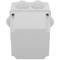 Waterproof box with square surface IP54 100x100x120mm