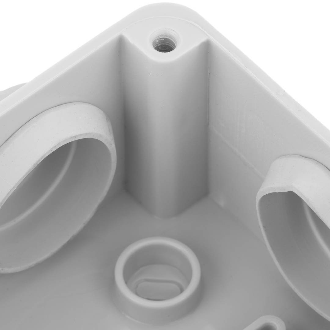 Caixa estanca de superfície rectangular IP54 150x110x140mm